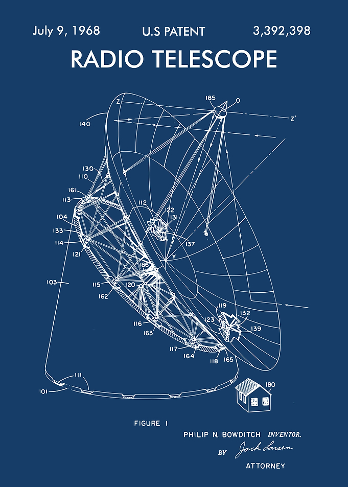 RADIO TELESCOPE BLUEPRINT