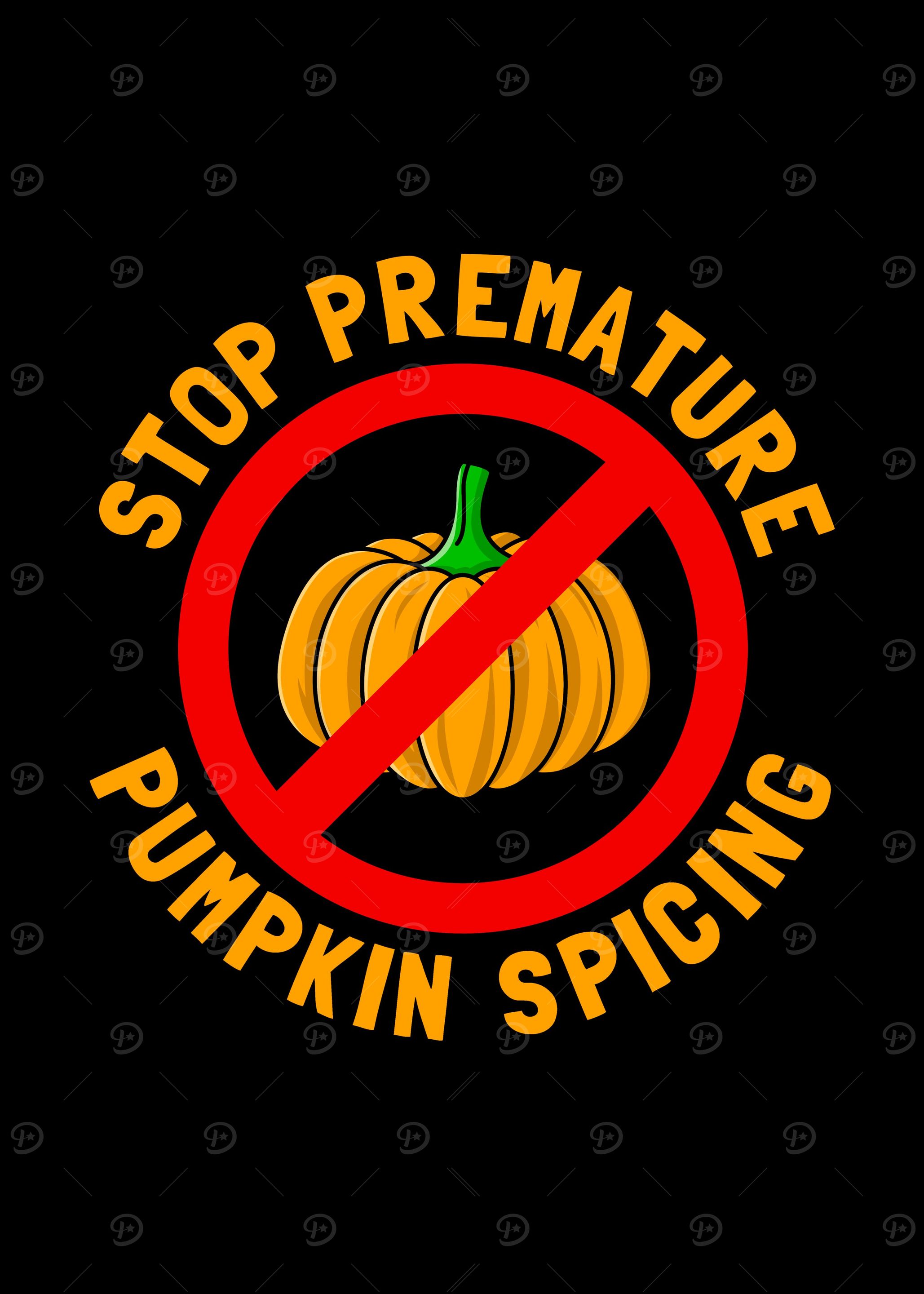 Premature Pumpkin Spicing
