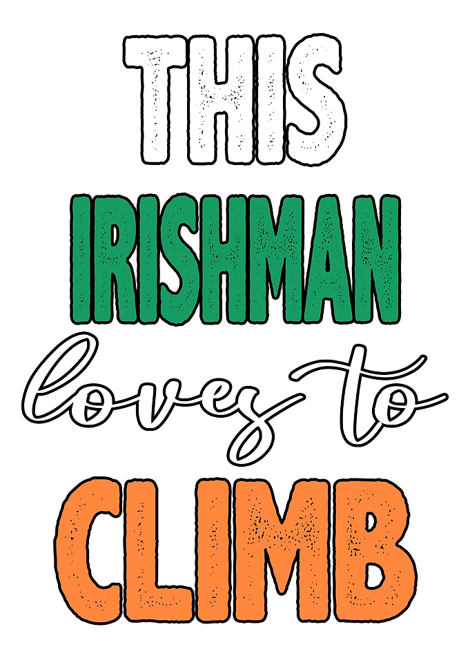 Irish climber gift