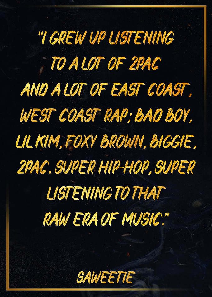 Saweetie Saying