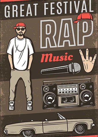 Vintage rapper