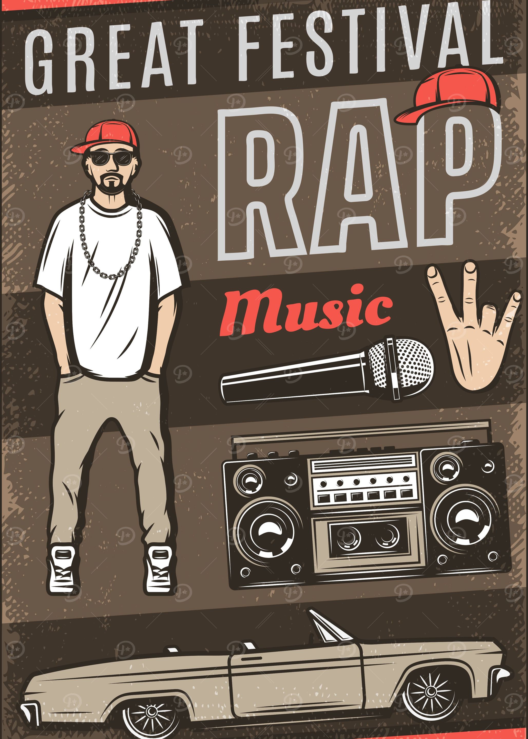 Vintage rapper