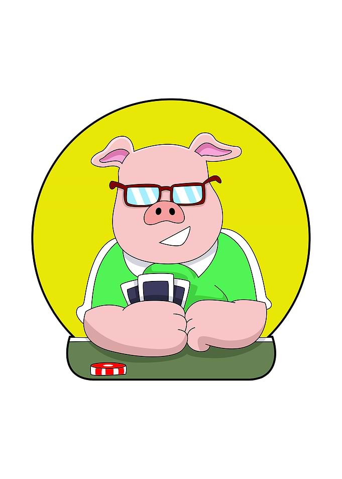 Pig Poker Sunglasses