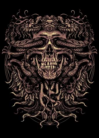 Skull And Dragons