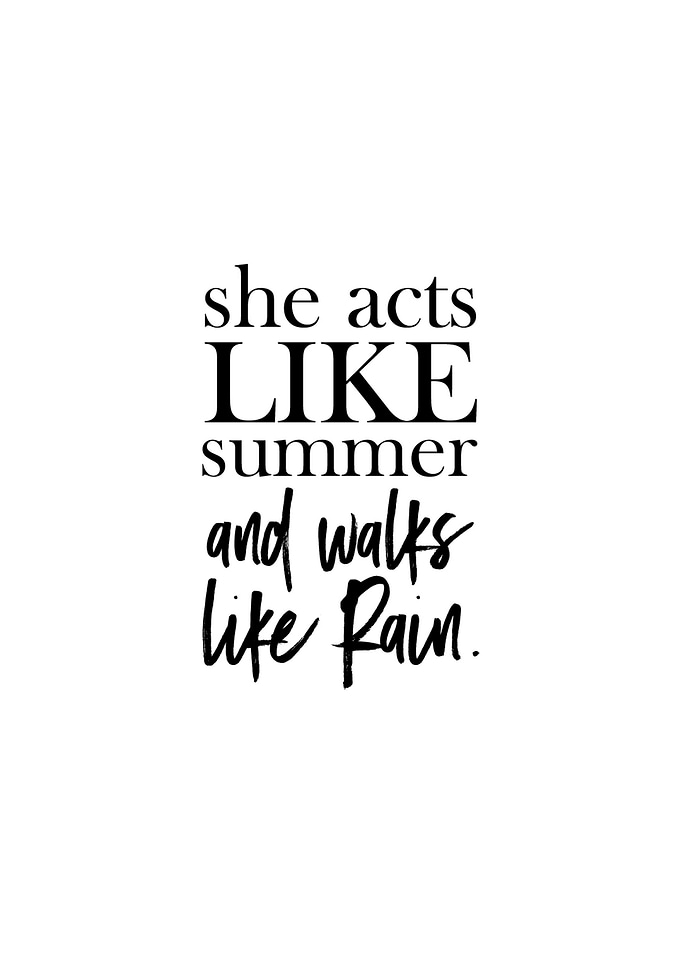 Woman Quotes Wall Poster