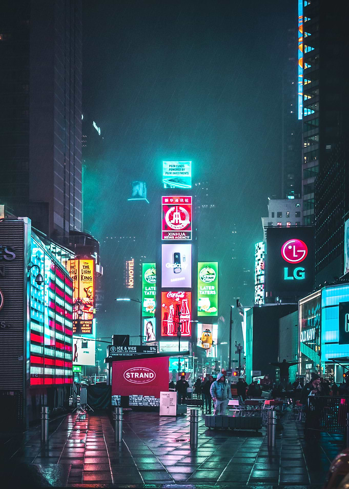 Timesquare City night