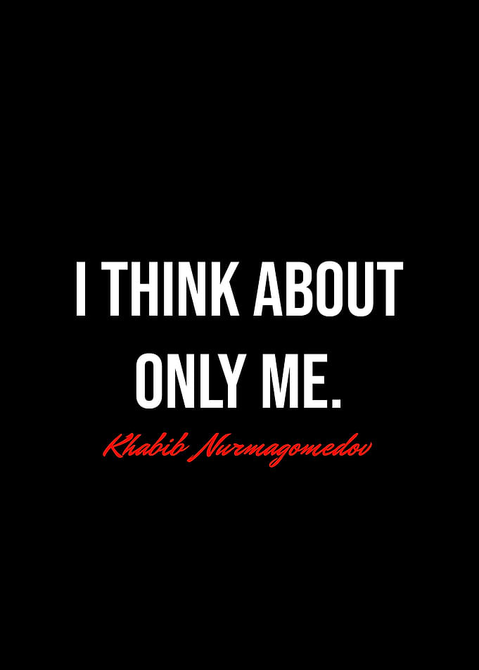 Khabib Nurmagomedov Quotes