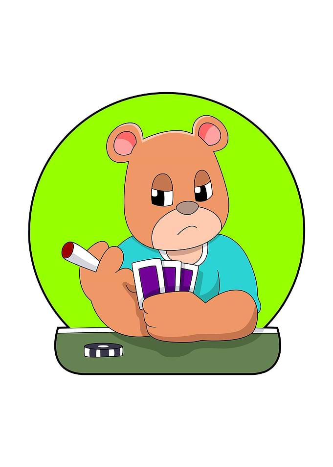 Bear Poker Poker cards