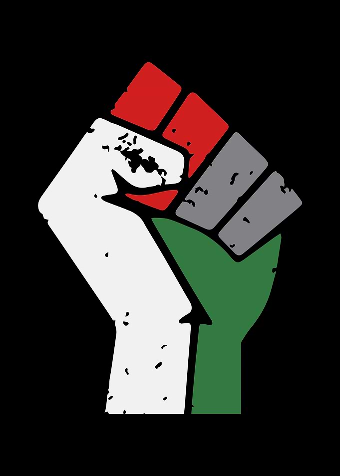Free Gaza Palestine Fist