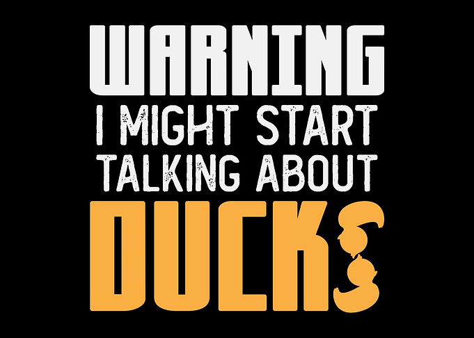 Duckling Joke Duck Saying