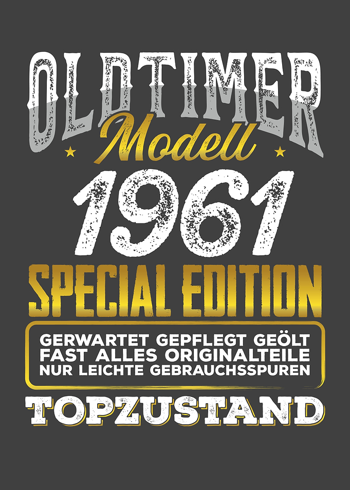 Classic car modell 1961