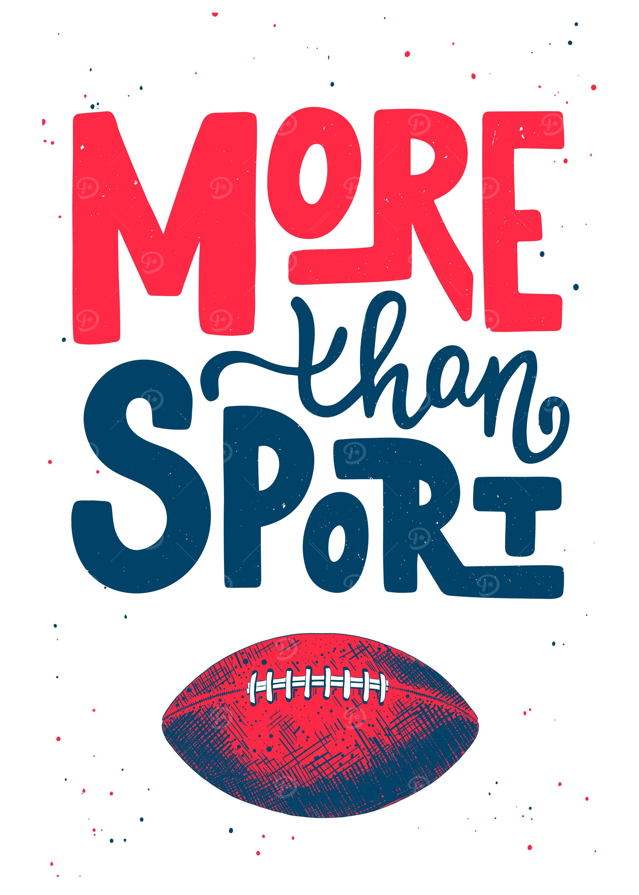Sports Football Quote Art
