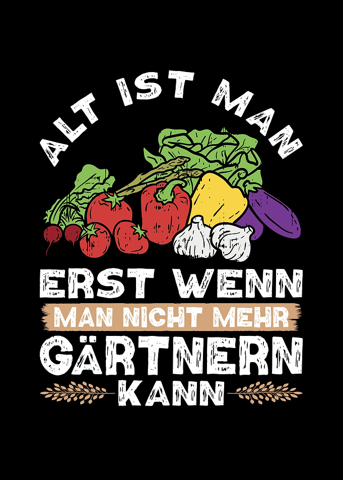 Gartenliebhaber Rentner