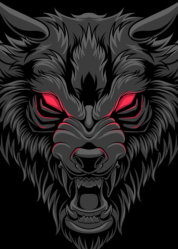 Fenrir Wolf Viking Loki