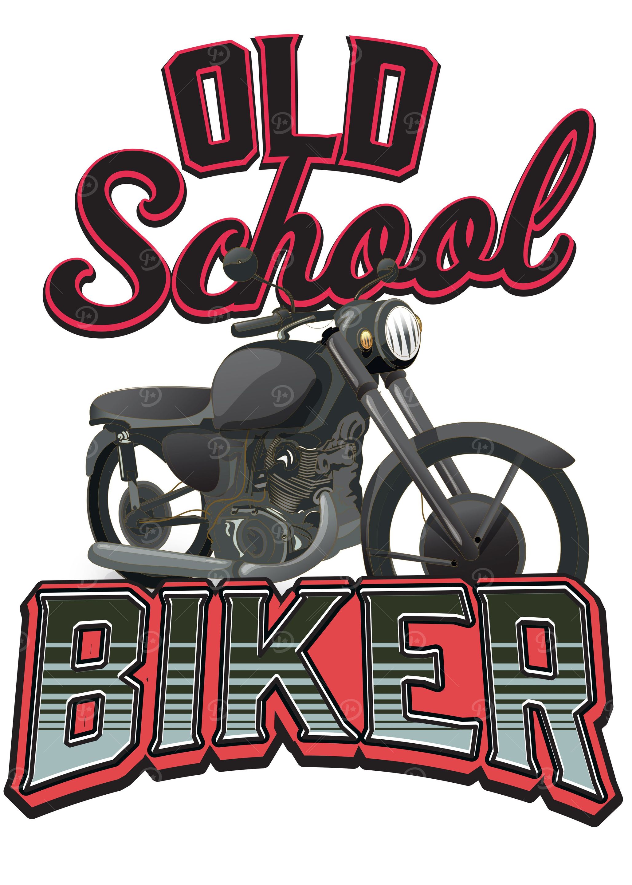 Old School Biker