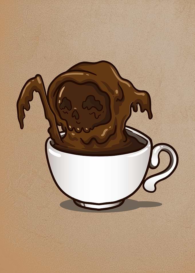 Grim reaper coffee