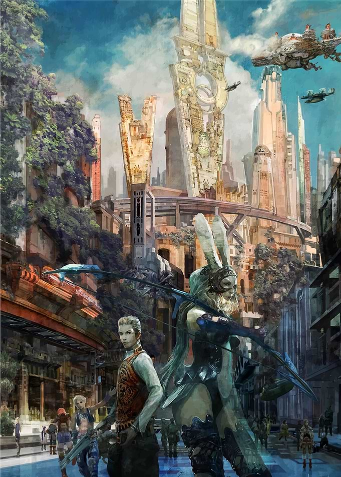 Final Fantasy 7 14 16 xv