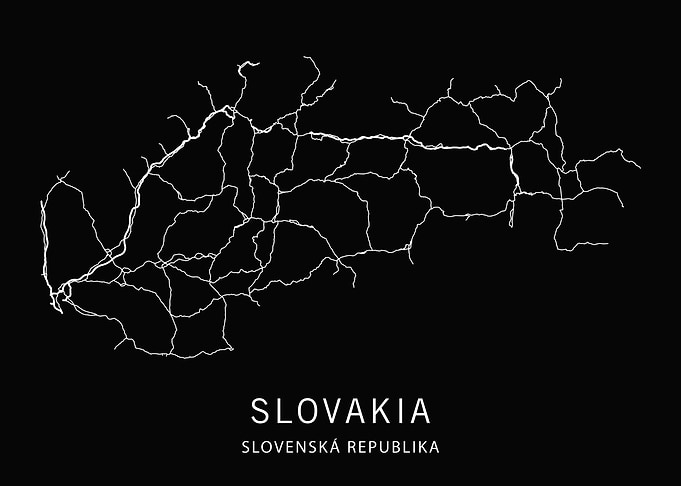 Slovakia Road Map