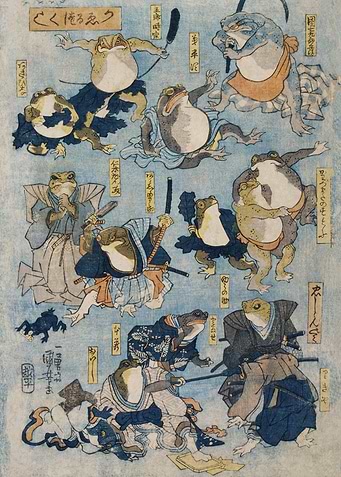 Samurai Frogs