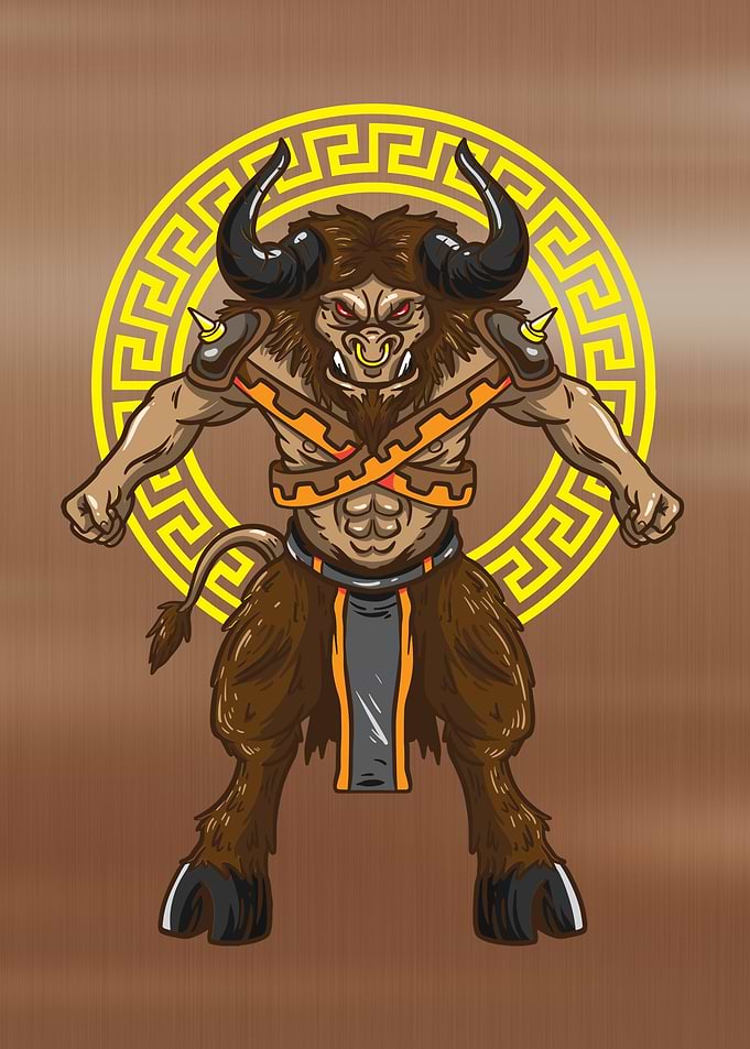 Muscular Minotaur