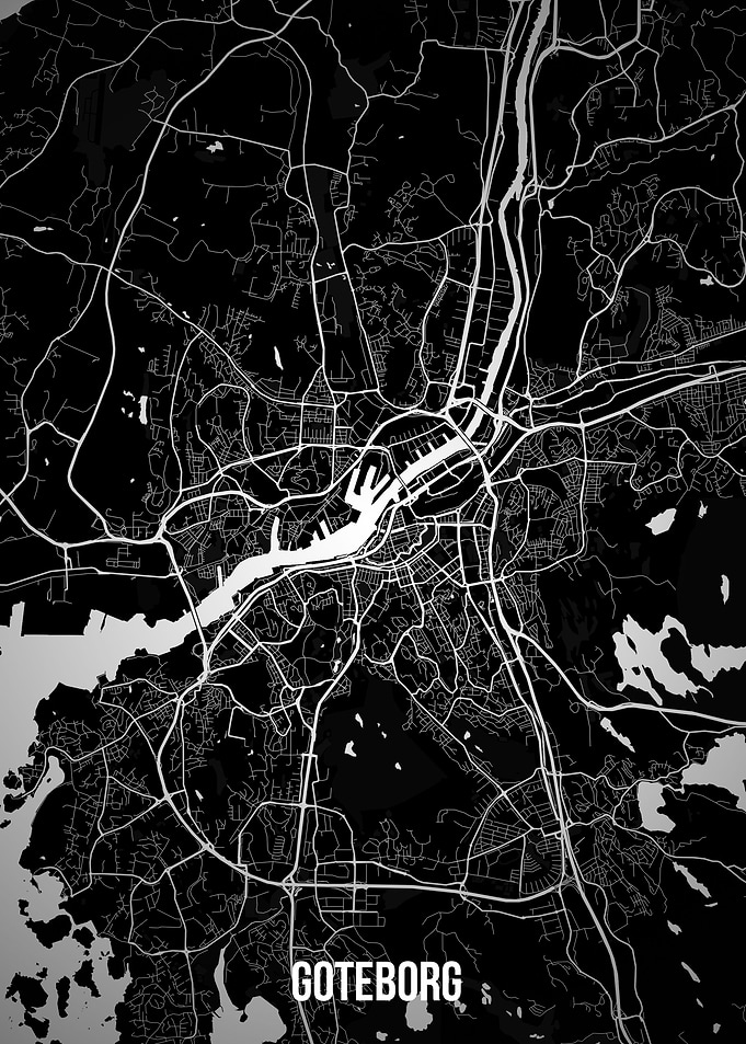 Goteborg dark map