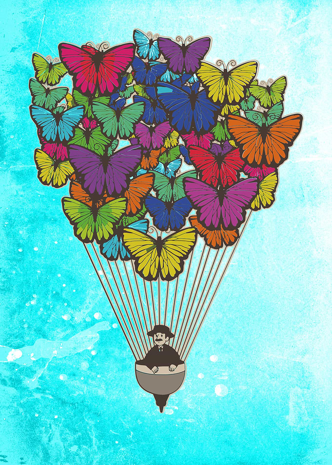 Butterfly air balloon
