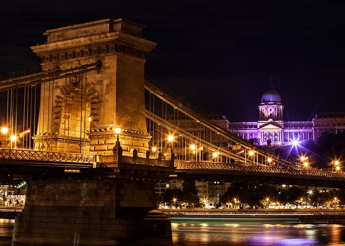 Night in City of Budapest