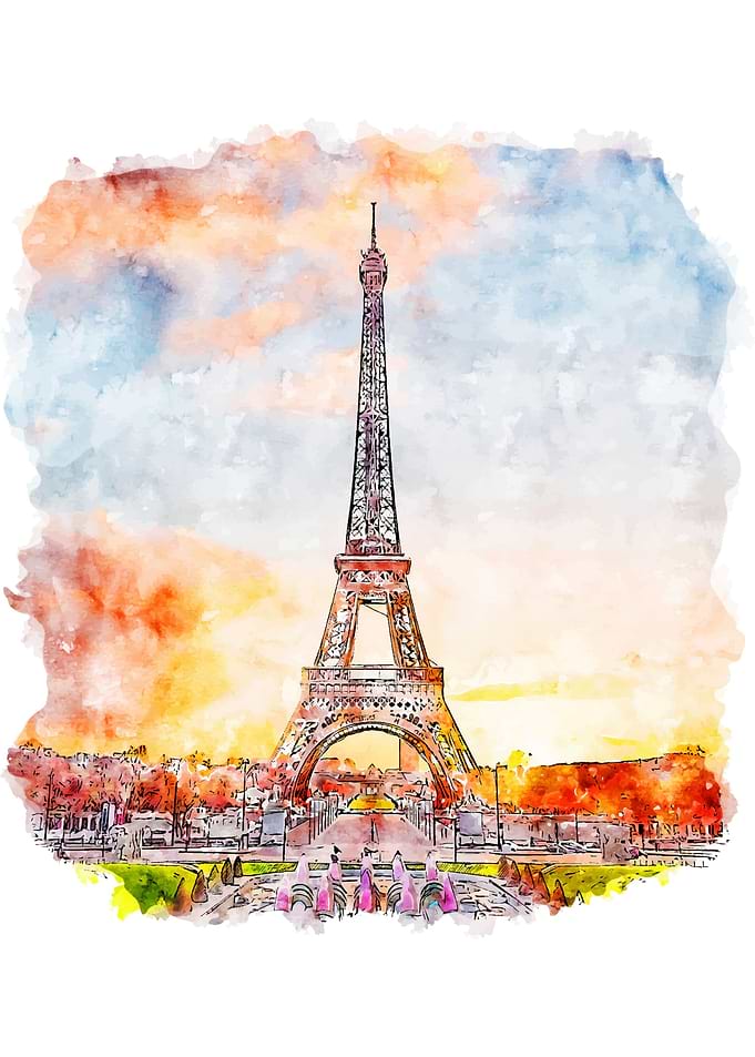 Eiffel tower paris