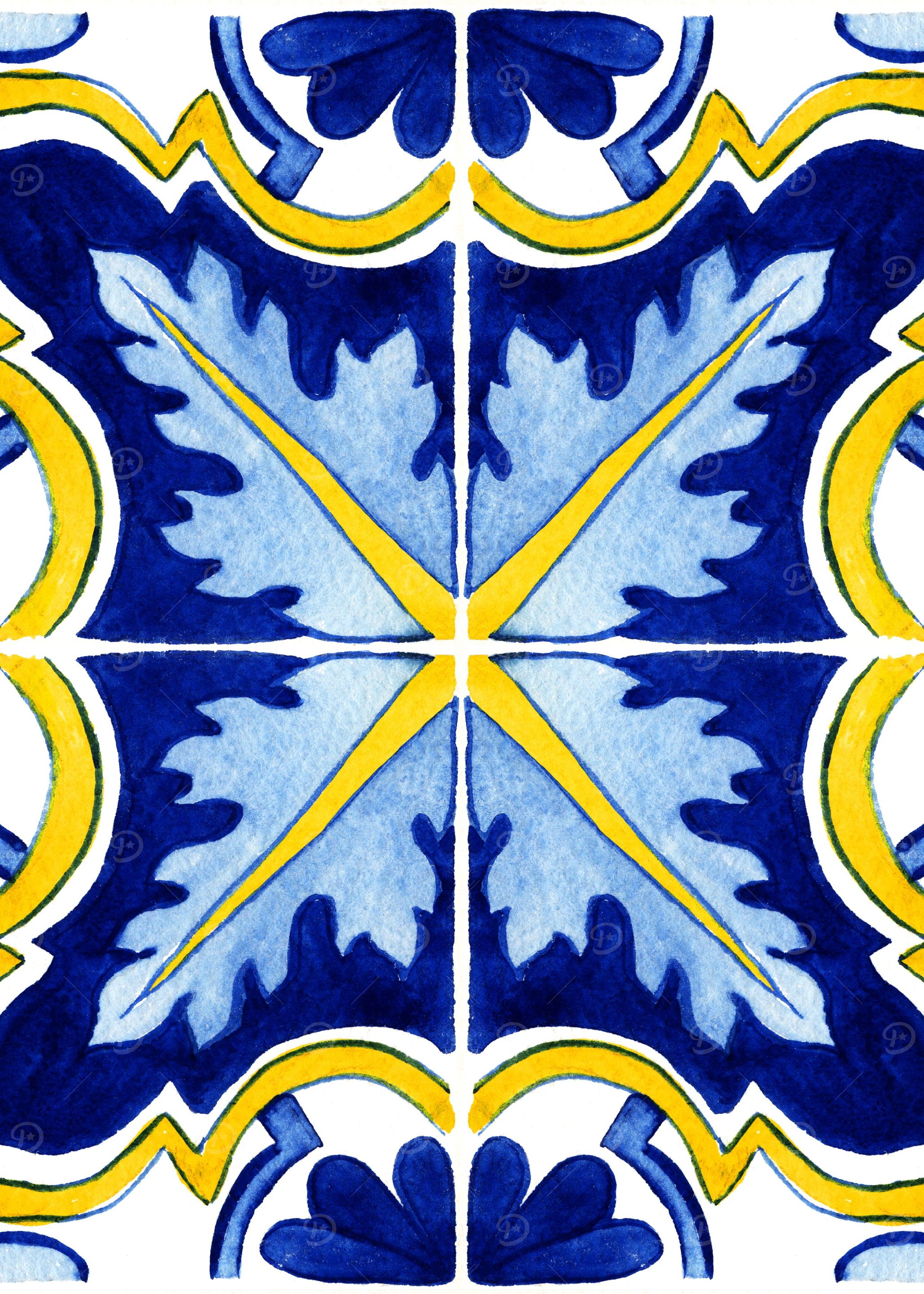 Portuguese Tile Pattern 02