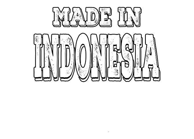 Born in Indonesia gift