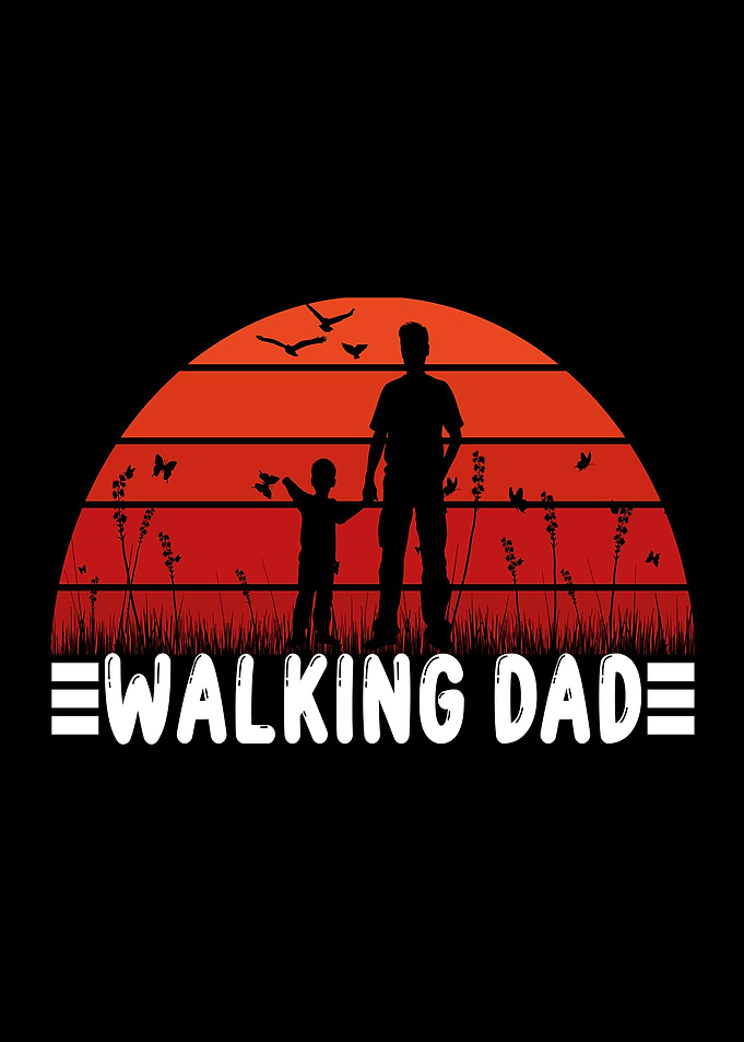walking dad