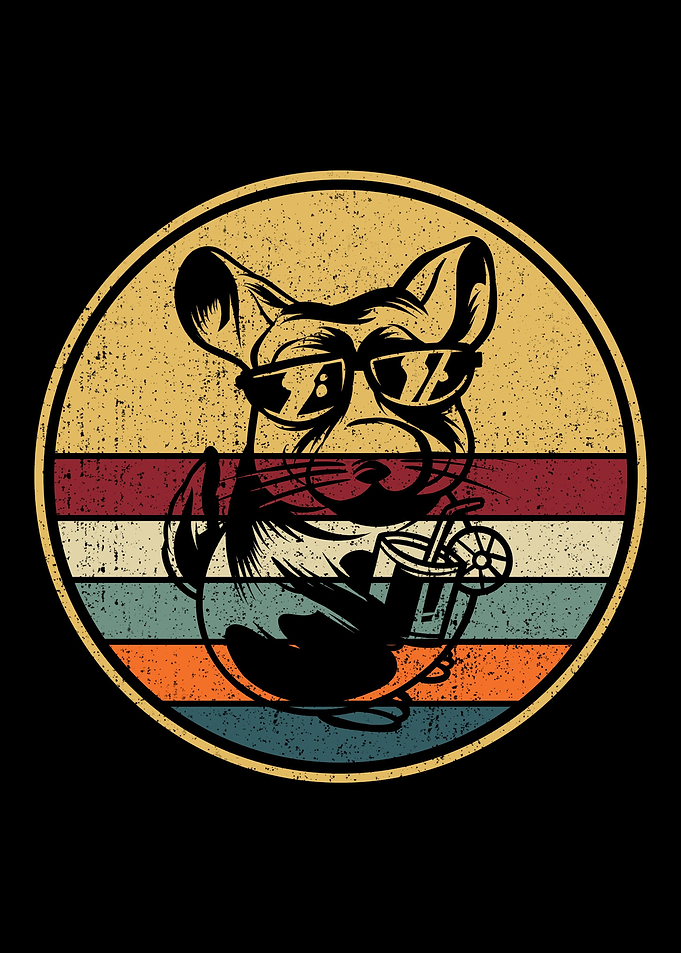 Retro Chinchilla Vintage