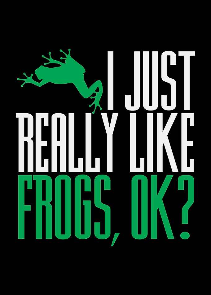 Frog Saying Joke Frogs