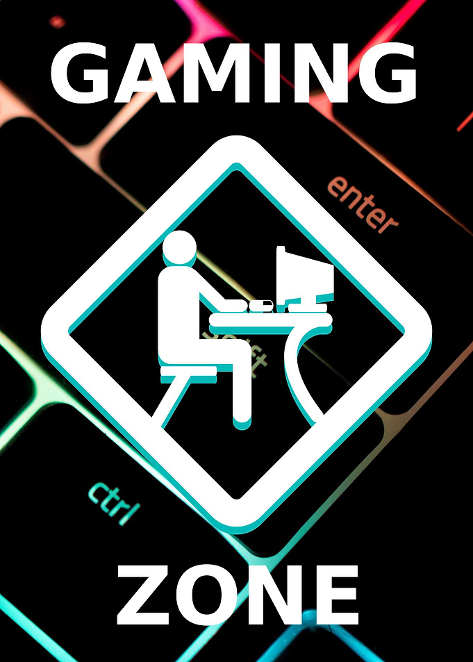 Gaming Zone Sign