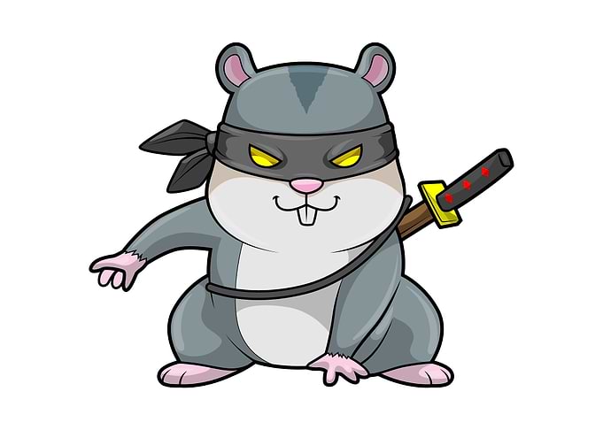 Hamster Ninja Martial arts