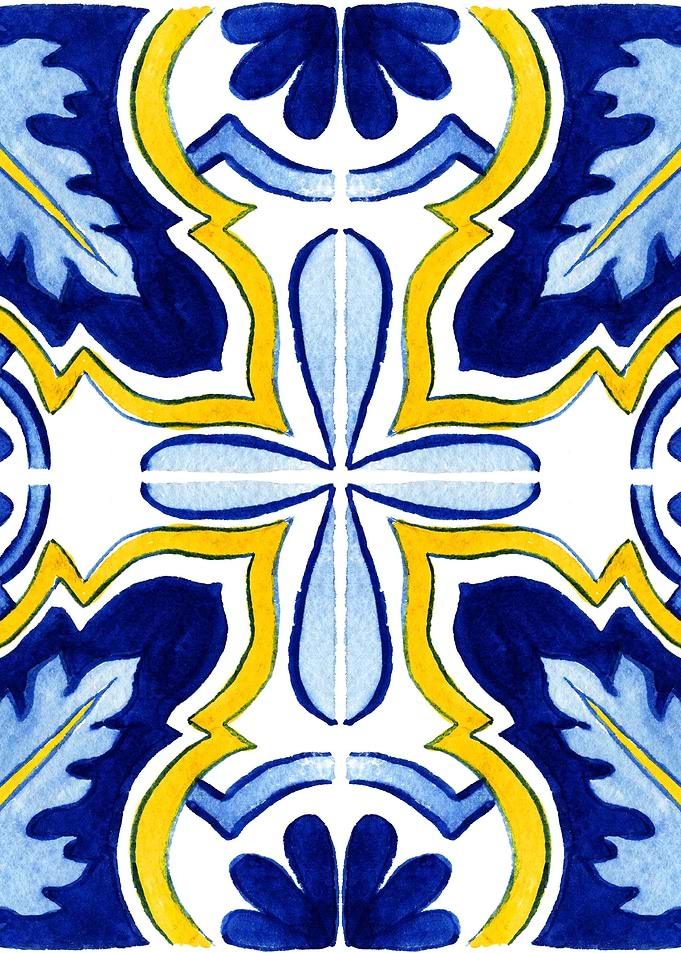 Portuguese Tile Pattern 03