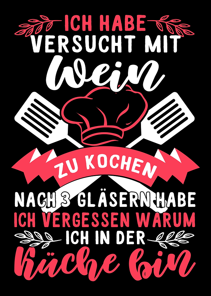 Toller Hobbykoch Spruch