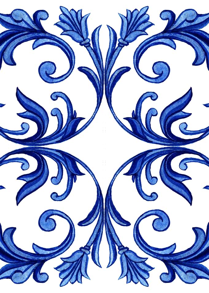 Portuguese Tile Pattern 06