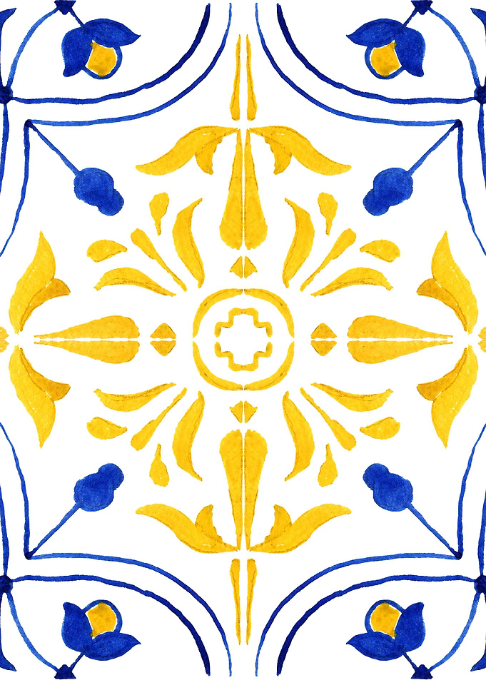 Portuguese Tile Pattern 04