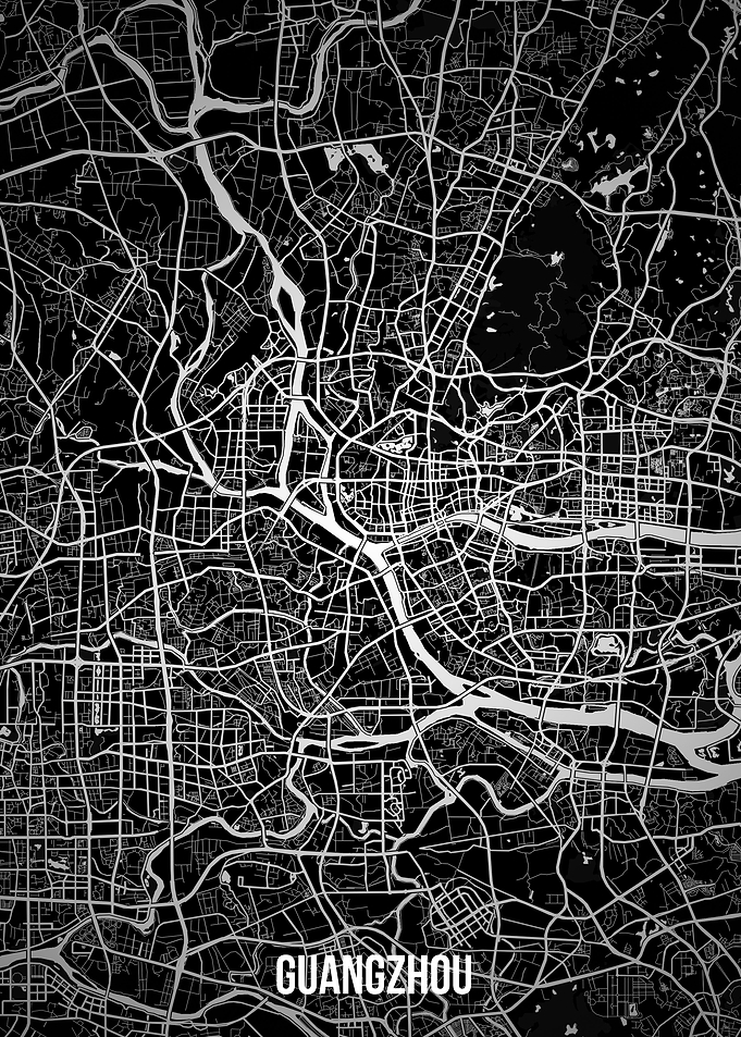 Guangzhou dark map