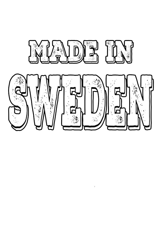 Born in Sweden gift