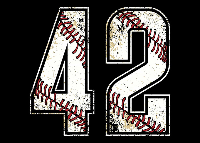42 Baseball Jersey Nr 42