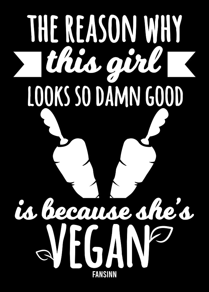 vegan saying for girls