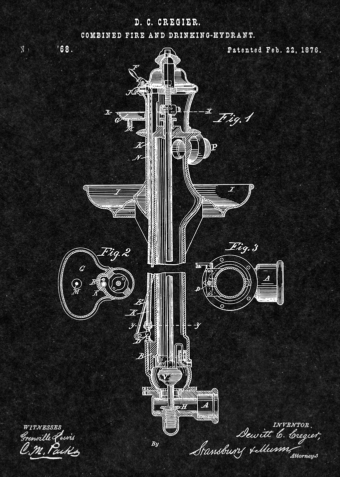 Firefighter Vintage Patent