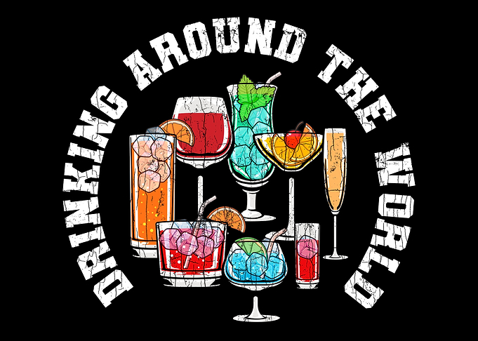 Drinking Around World Funn