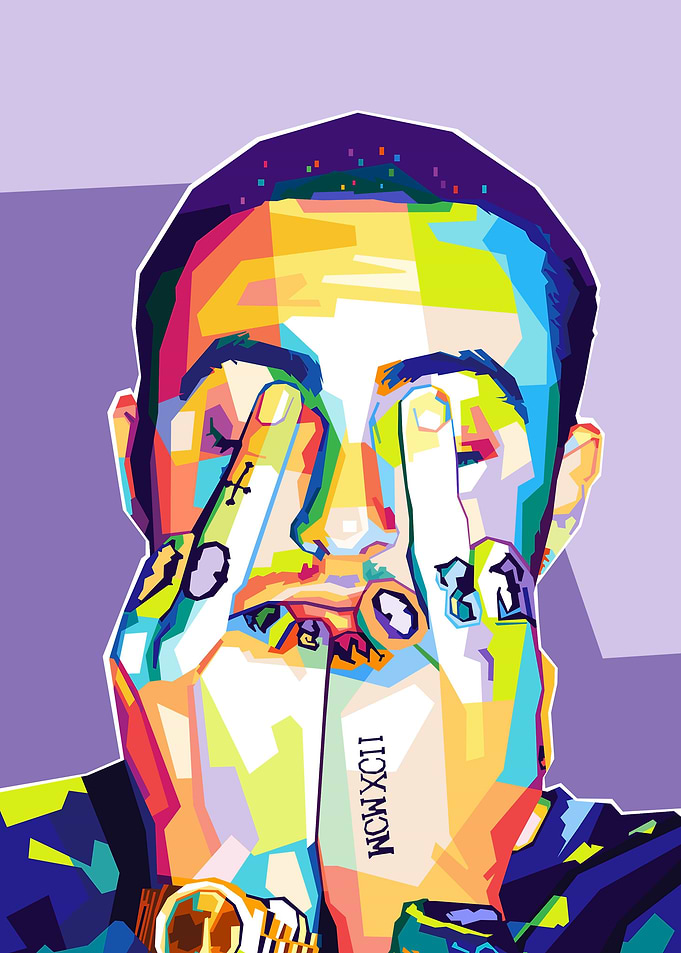 Mac Miller Wpap Pop Art