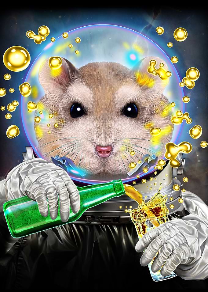 Astronaut Hamster