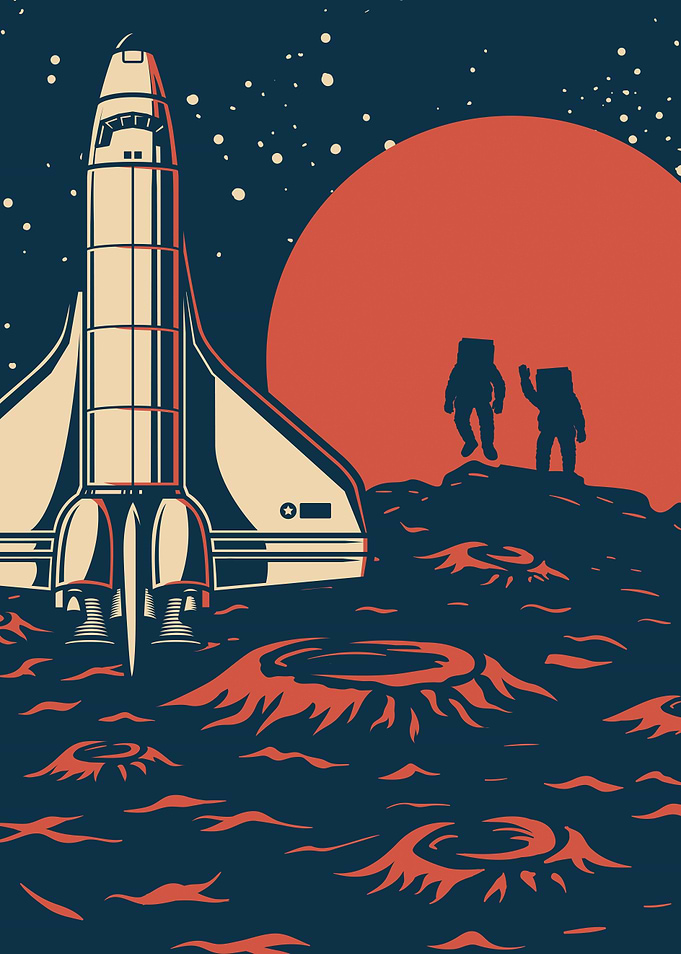 Outer space series 9