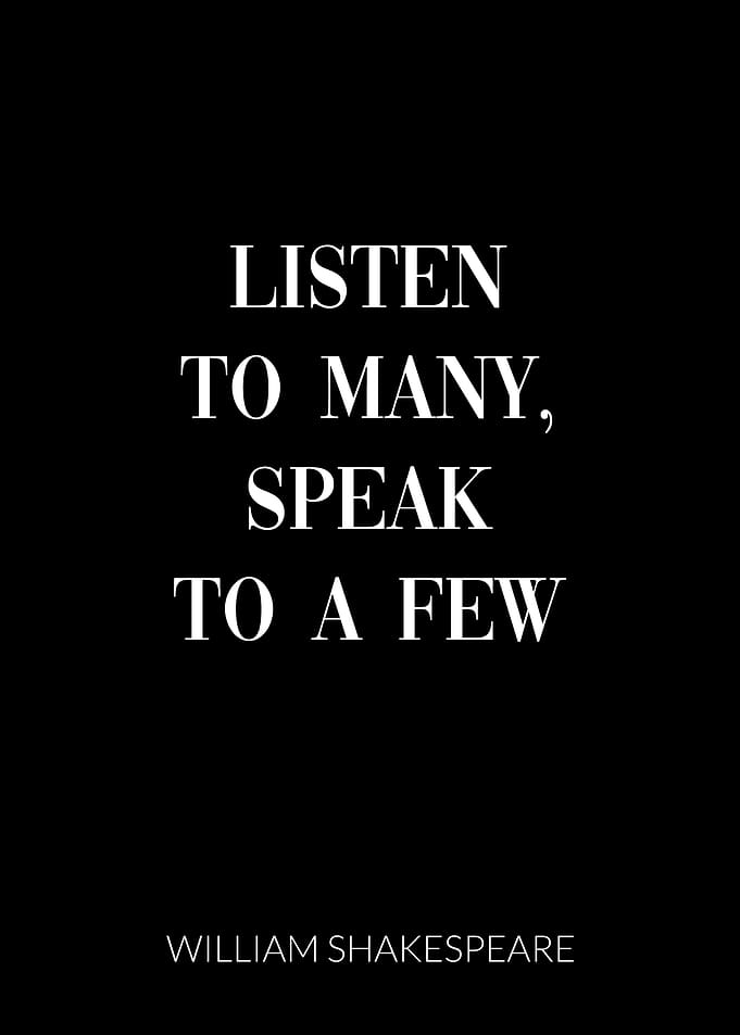 William Shakespeare Quote
