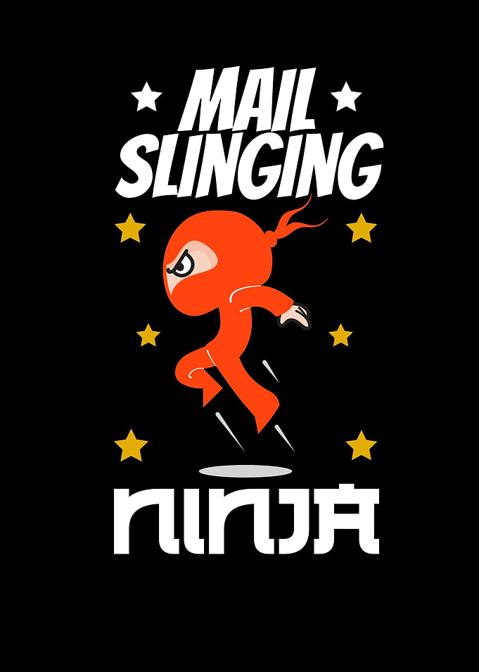Mail Slinging Ninja
